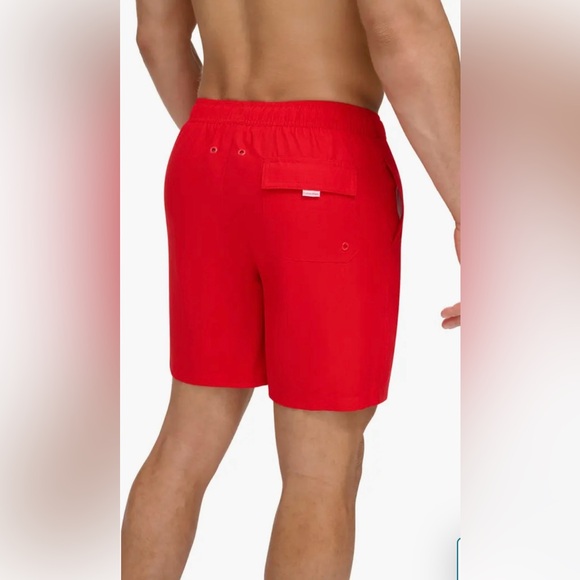 CALVIN KLEIN CORE VOLLEY SWIM TRUNKS, NWT - Picture 2 of 5